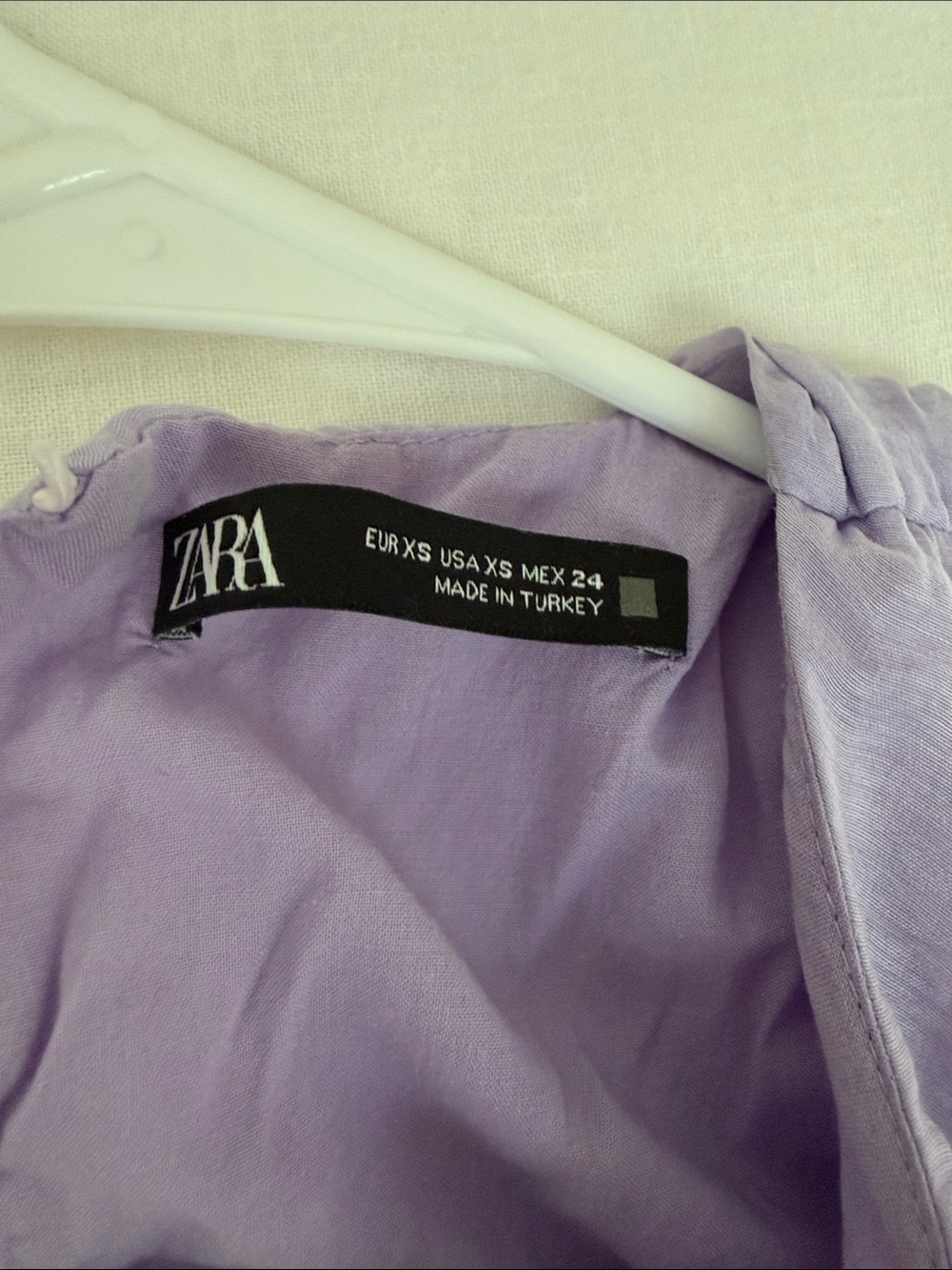 Lilac Ruffle Dress - Picture 2 of 2